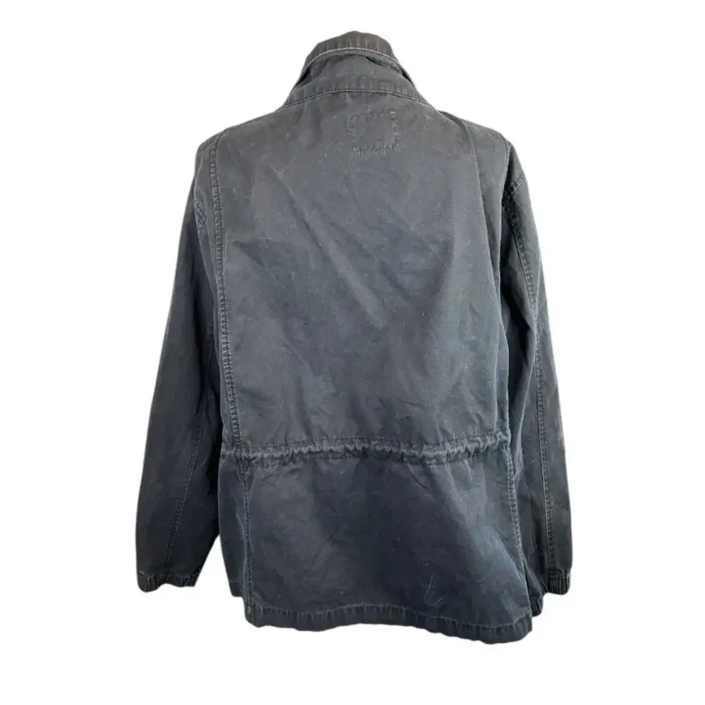 Old navy navy blue utility jacket coat casual neutral gorpcore preppy - Picture 4 of 6